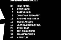 虎扑-法兰克福德国杯首发公布，特拉普因正与另一俱乐部谈判缺席此役