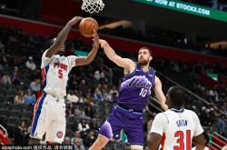 虎扑NBA-底特律活塞10连胜迎战亚特兰大老鹰