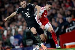 虎扑中国-（体育）足球——欧冠：阿森纳胜拜仁慕尼黑