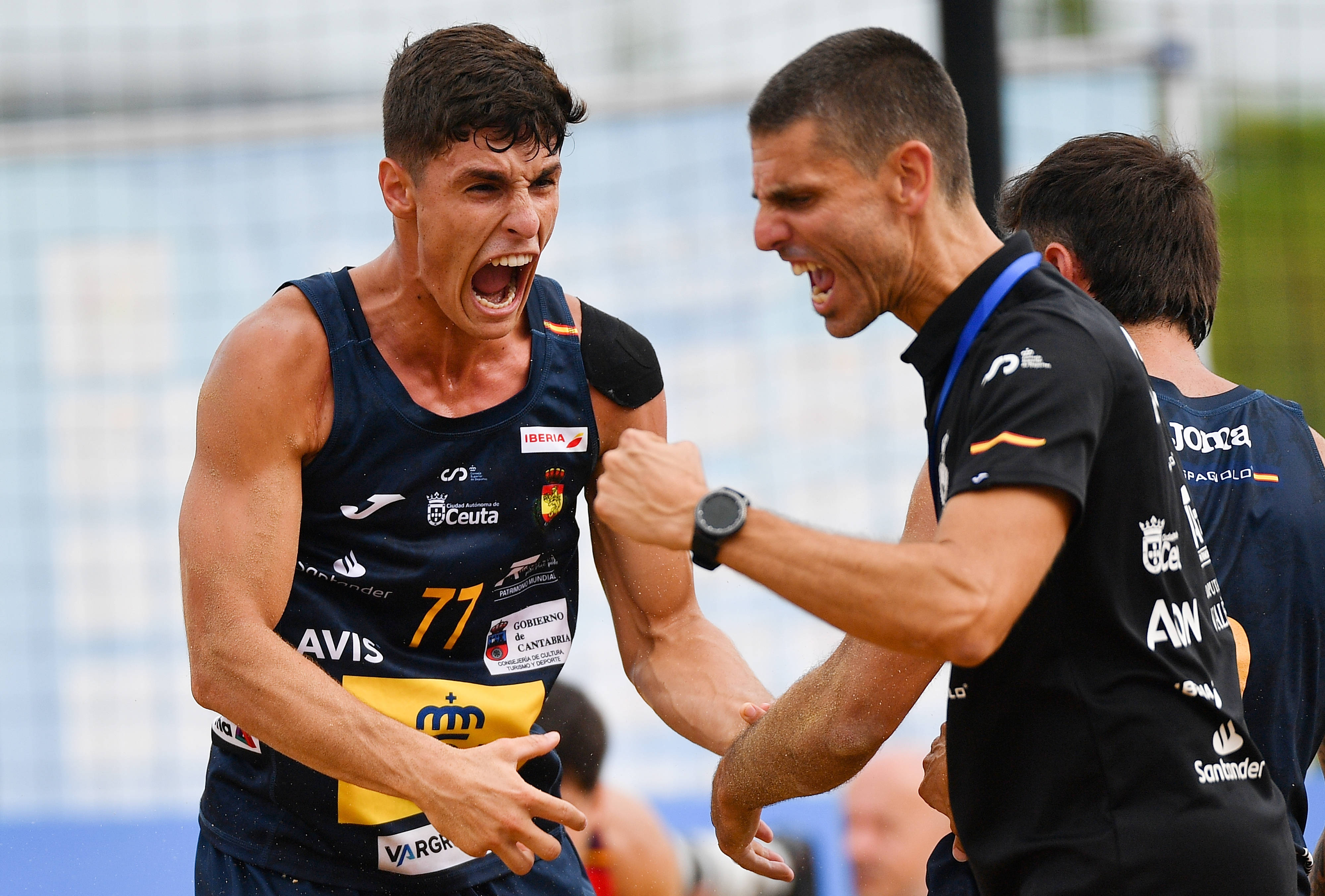 （成都世运会）沙滩手球——男子半决赛：葡萄牙队胜西班牙队