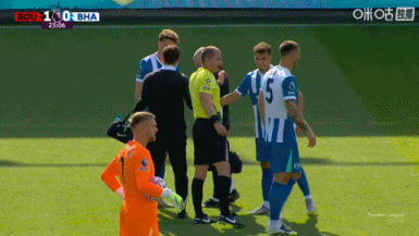 半场-布莱顿暂0-1伯恩茅斯 塞梅尼奥助攻斯科特破门布莱顿2人伤退