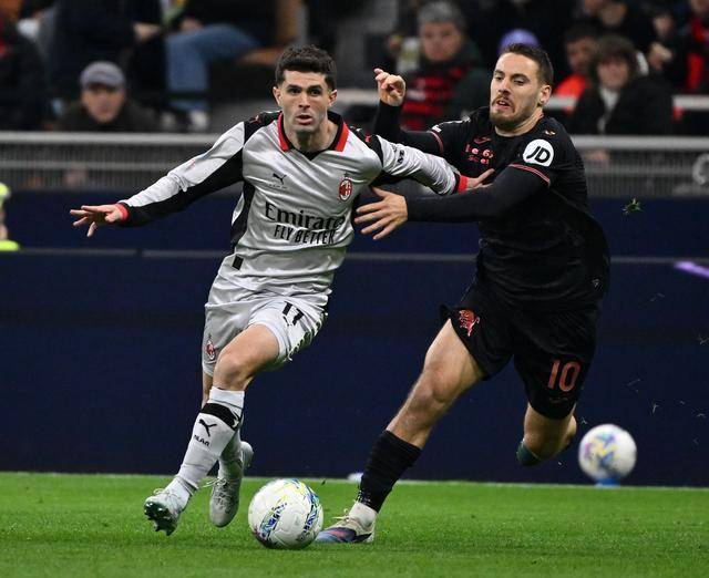 足球丨意甲：AC米兰胜都灵